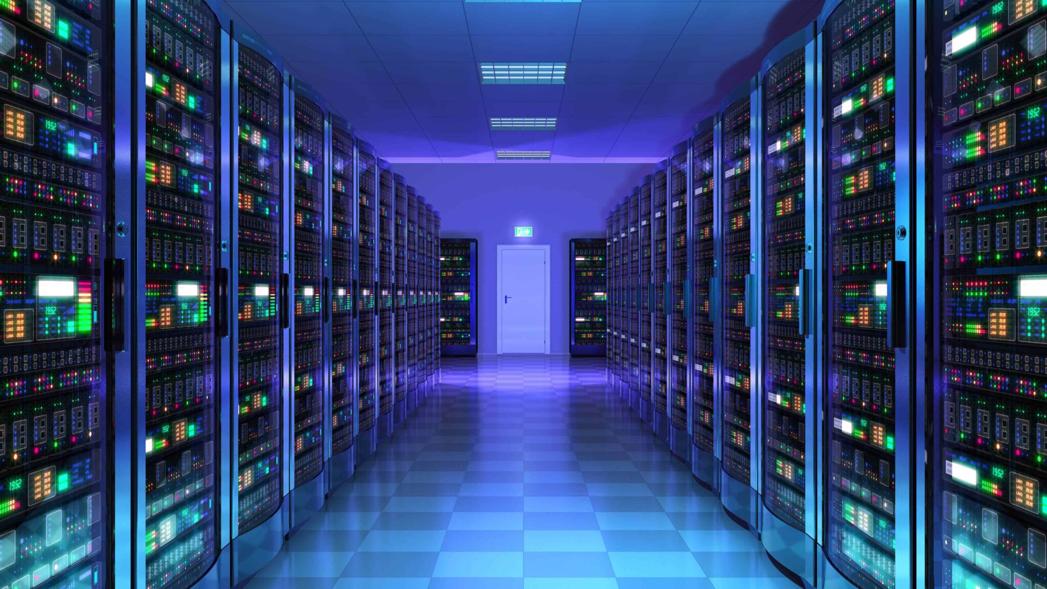 server room purple uhd 4k wallpaper